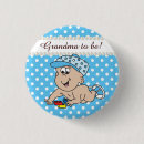 Search for blue polka dot pattern badges Cute