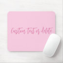 Search for breast cancer mousepads Pink