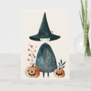 Search for watercolor halloween cards Minimalist