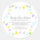 Search for party planner stickers Round
