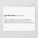 Search for marching postcards Band