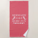 Search for mermaid beach towels Quote
