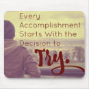 Search for accomplishment mousepads Success
