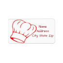 Search for cooks return address labels New home