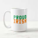 Search for proud to be irish mugs Shamrock
