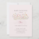 Search for outdoor baby shower invitations Baby in bloom