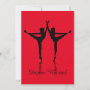 Search for ballerina silhouette invitations Dancer