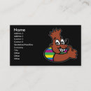 Search for beavers business cards Cartoon