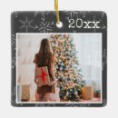 Search for grey christmas tree decorations Snowflakes