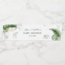 Search for jungle labels Boy baby shower