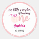 Search for our little pumpkin stickers 1st birthday