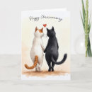 Search for black couple anniversary cards Red heart