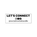 Search for social media rubber stamps Influencer