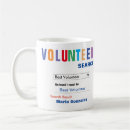 Search for volunteers mugs Humour