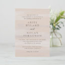 Search for modern abstract wedding invitations Beige