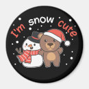 Search for cute christmas magnets Snowman