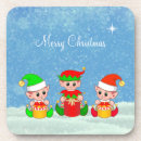 Search for funny christmas coasters Elves