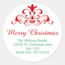 Search for red ornament stickers Swirls