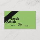 Search for s business cards Green