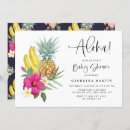 Search for pineapple baby shower invitations Aloha