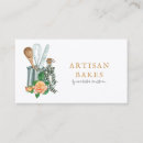 Search for home baker business cards Pastry chef