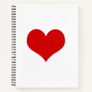 Search for graph paper notebooks Heart