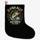 Search for fish christmas stockings Fishing retirement