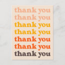 Search for vintage postcards thank you cards Typography