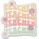 Search for teacher design stickers Students