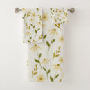 Search for floral bath towels Greenery