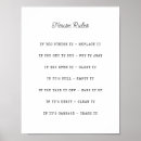 Search for house rules posters Mum