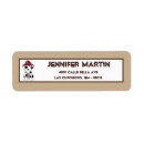 Search for fire return address labels Dog