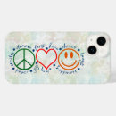 Search for peace love happiness iphone cases Motivational