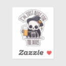 Search for funny oktoberfest stickers Skeleton