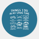 Search for spare time stickers Design