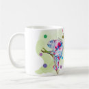 Search for bright colorful mugs Watercolor
