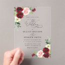 Search for burgundy and blush invitations Calligraphy