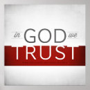 Search for in god we trust posters Red