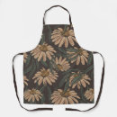 Search for modern floral pattern aprons Stylish