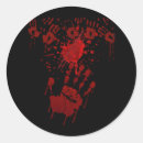 Search for handprint stickers Bloody