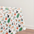 Search for christmas cat tablecloths Festive cats
