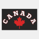 Search for canada stickers Typography