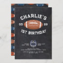 Search for chalkboard 1st birthday invitations First birthday party