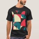 Search for abstract geometric tshirts Vintage