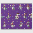 Search for christmas chicken wrapping paper Barnyard