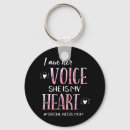 Search for special mom key rings Heart