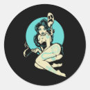 Search for girl vampire stickers Trick or treat