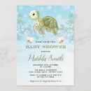 Search for sea turtle baby shower invitations Beach