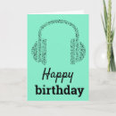 Search for dj birthday cards Headphones