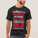 Search for music producer tshirts Ninja